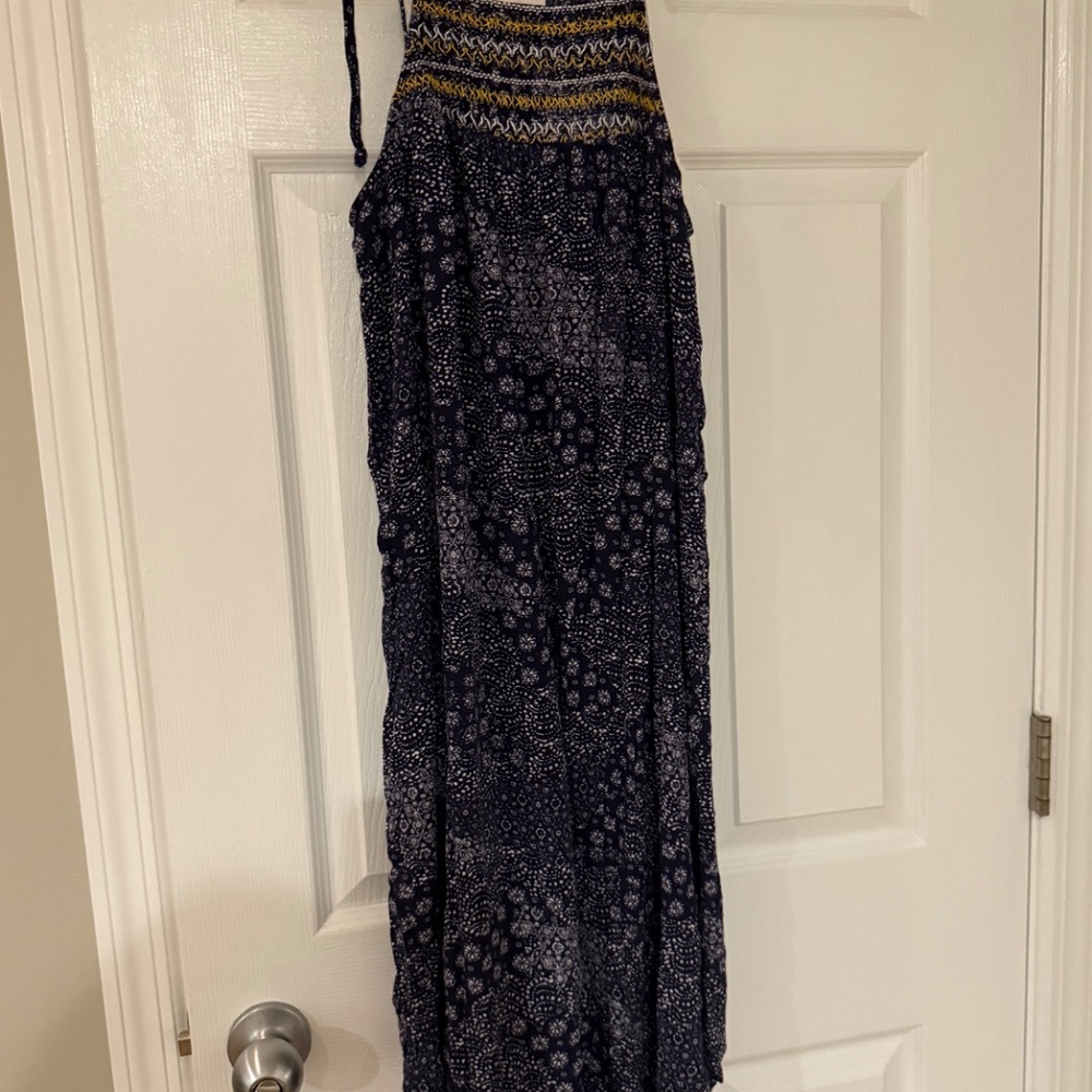 4 for $20: Knox Rose Boho Print Embroidered Midi Dress - small - Euc - Picture 2 of 5